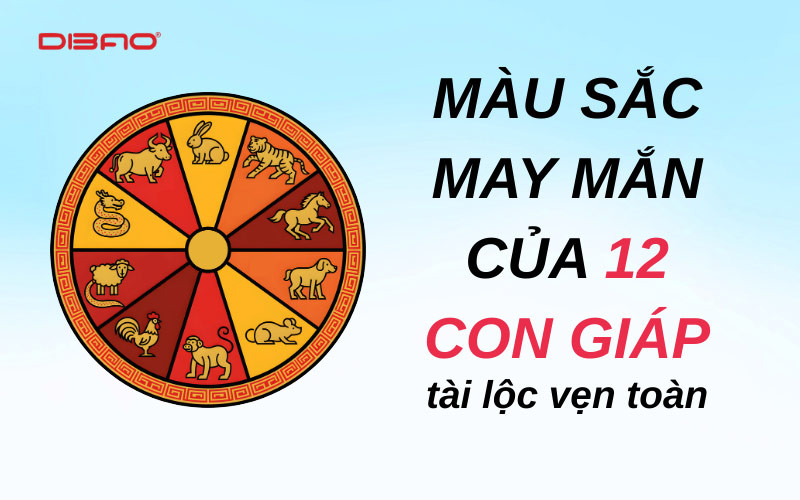 Bí kíp chọn màu sắc may mắn cho 12 con giáp tài lộc vẹn toàn